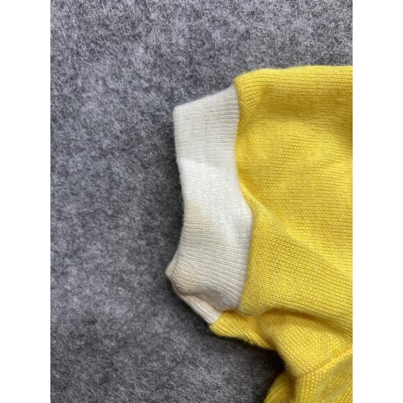 Carter's Shirt Baby 12 Months Yellow Toy Box Applique Rainbow Trim 70s 80s - Picture 7 of 12